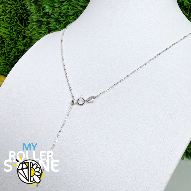 Chaîne Réglable en Argent 925 avec Perle Coulissante