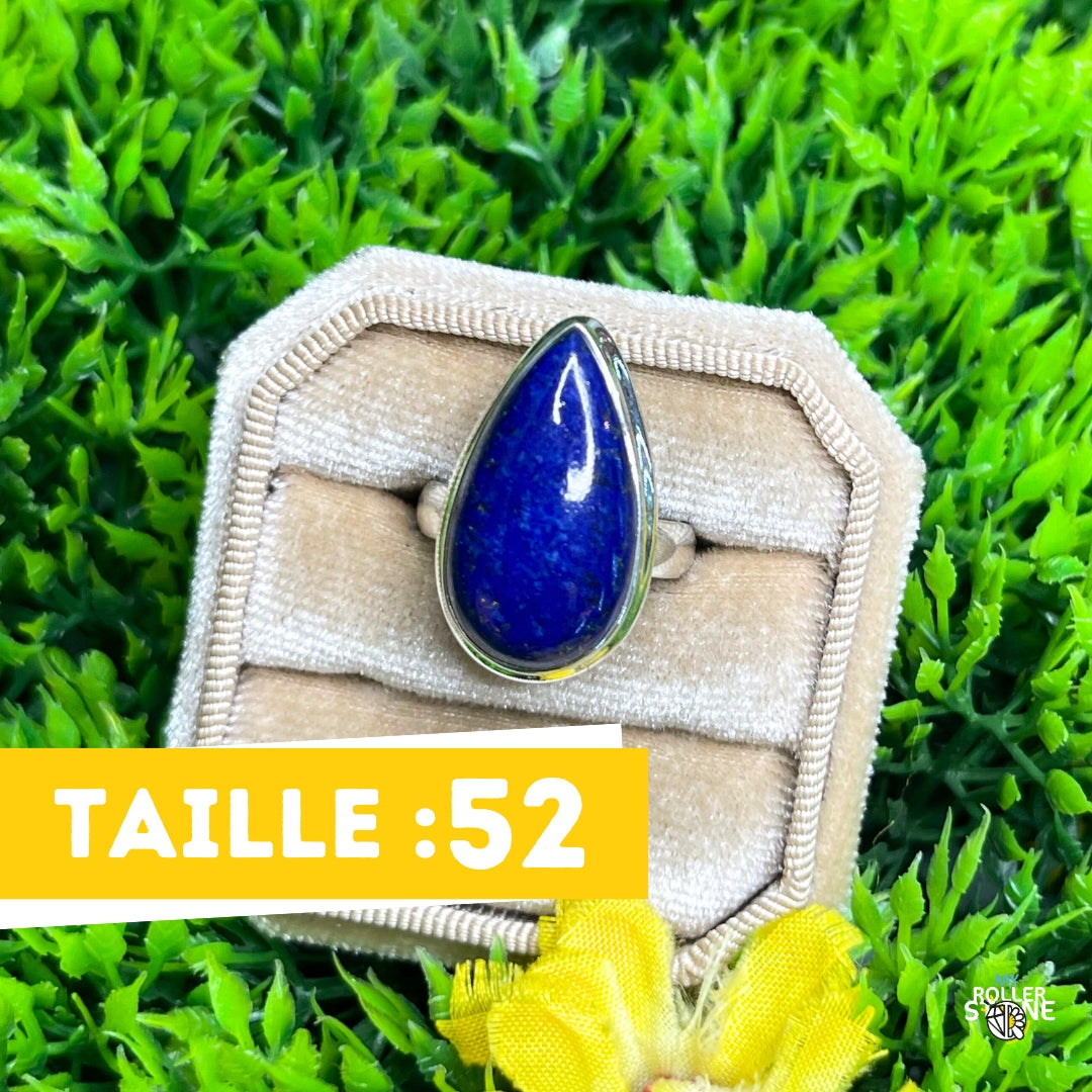 Bague Argent Lapis Lazuli #131