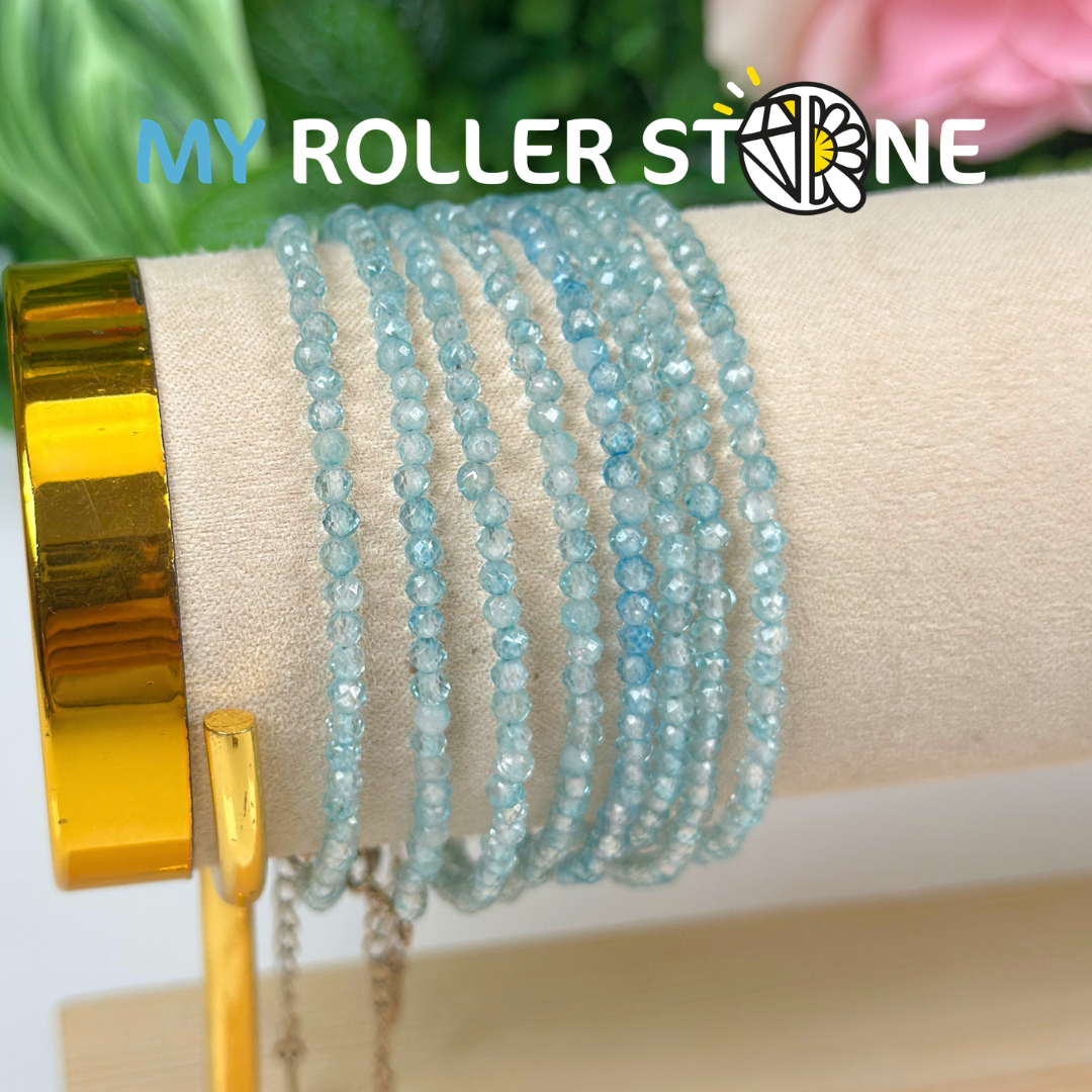 Bracelet Topaze fermoir Argent
