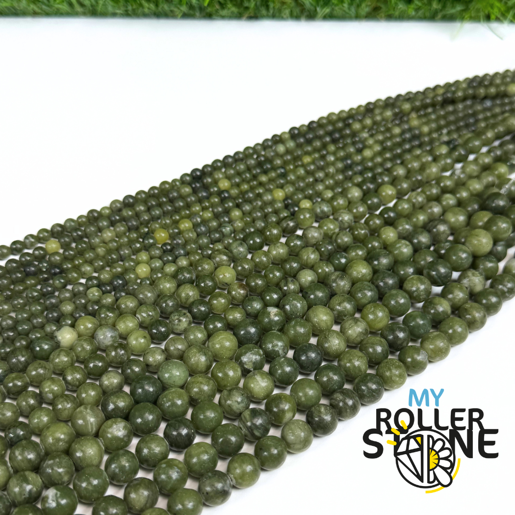 Perle Jade Africain (6MM-8MM)