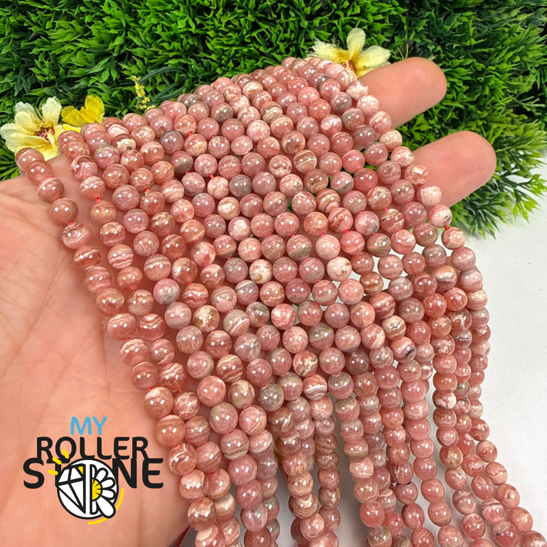 Perle Rhodochrosite 6MM 3A