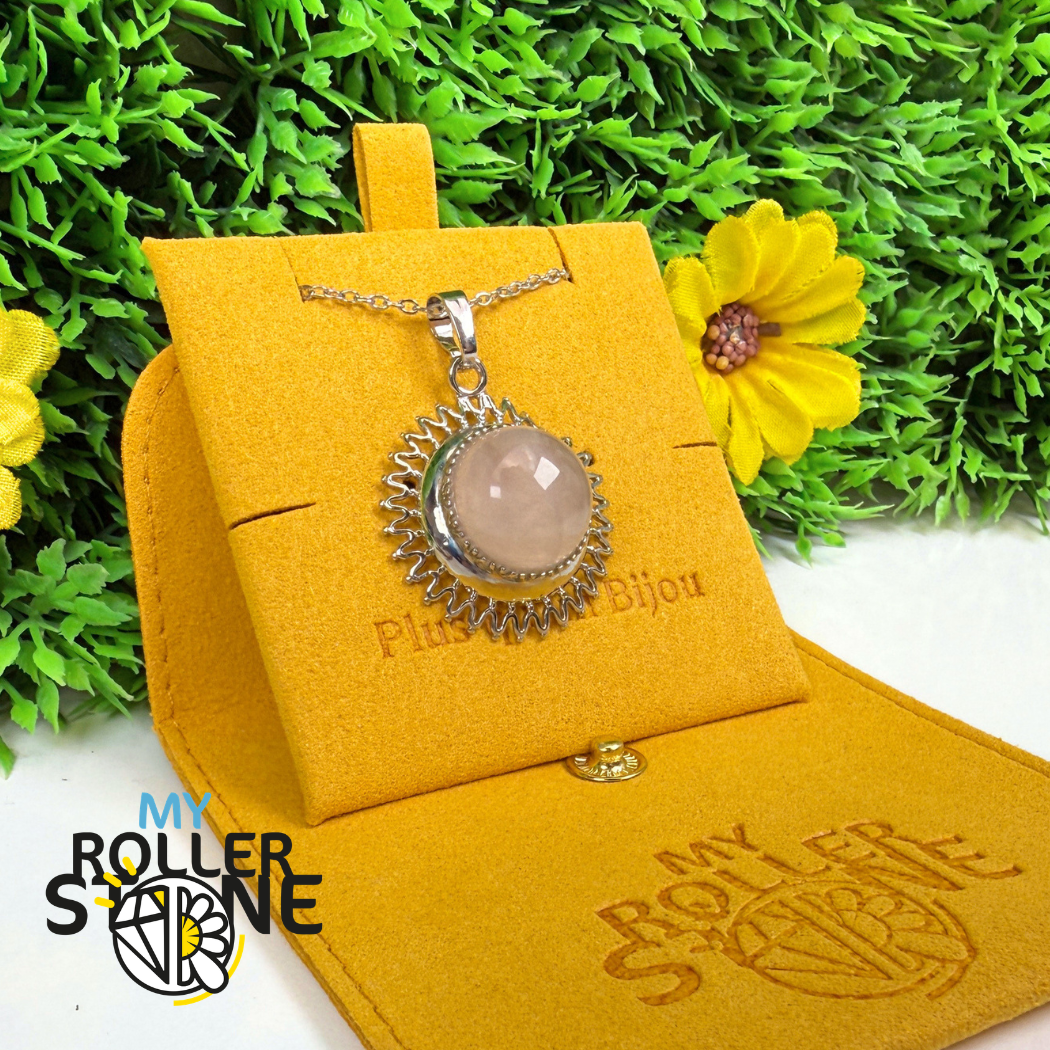 Pendentif Soleil Pierre (3 Variantes)