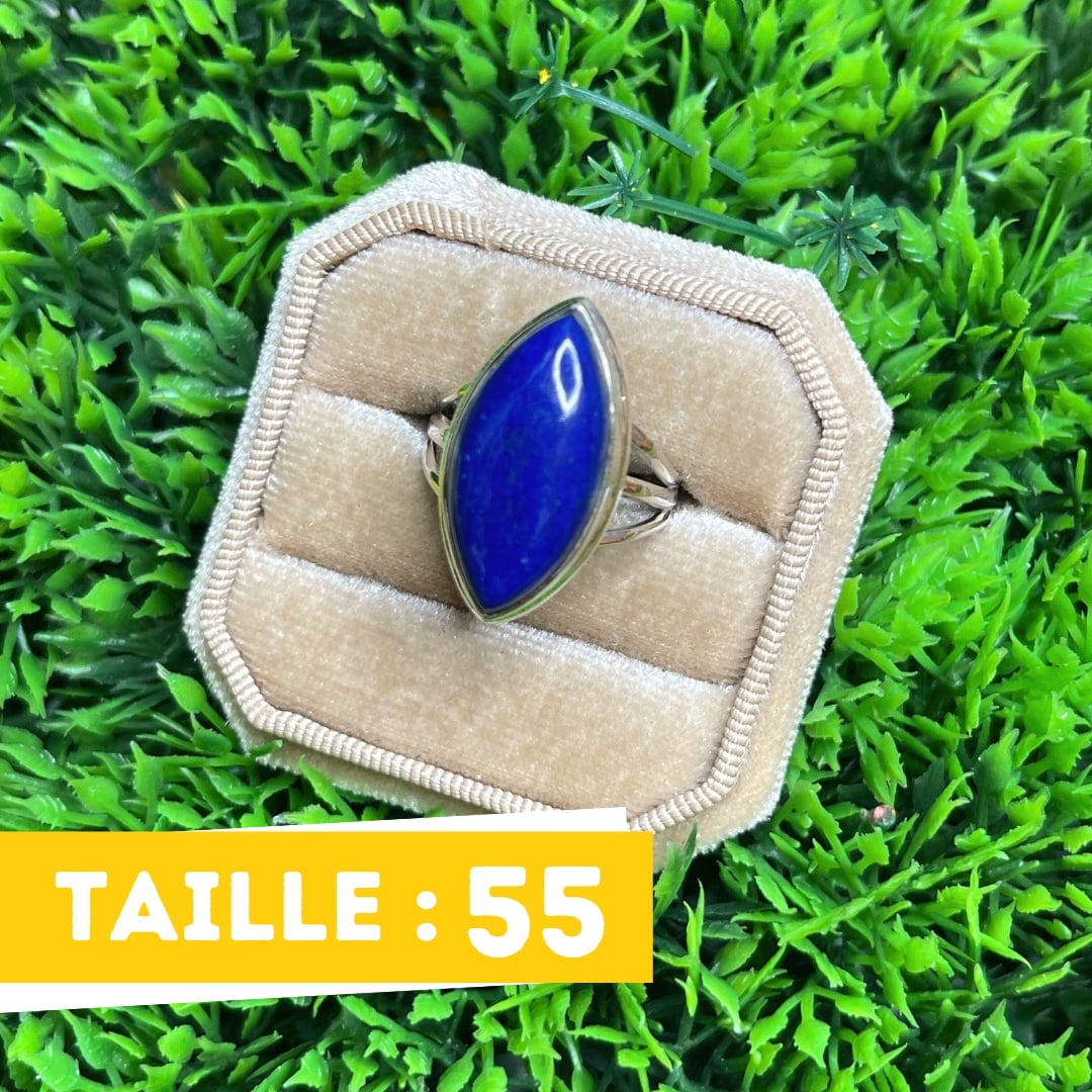 Bague Argent Lapis Lazuli #35