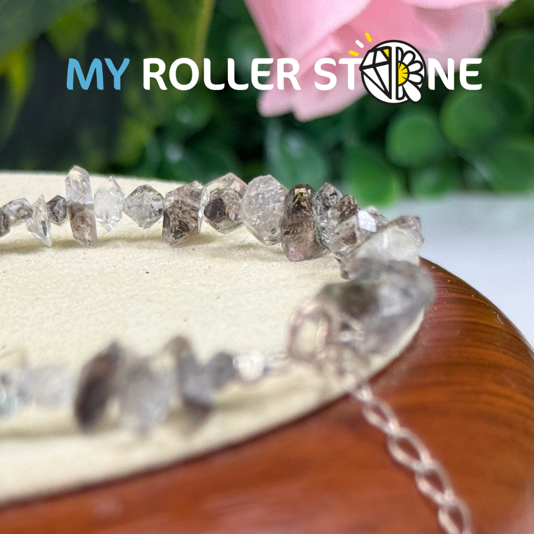 Bracelet Diamant Herkimer réglable