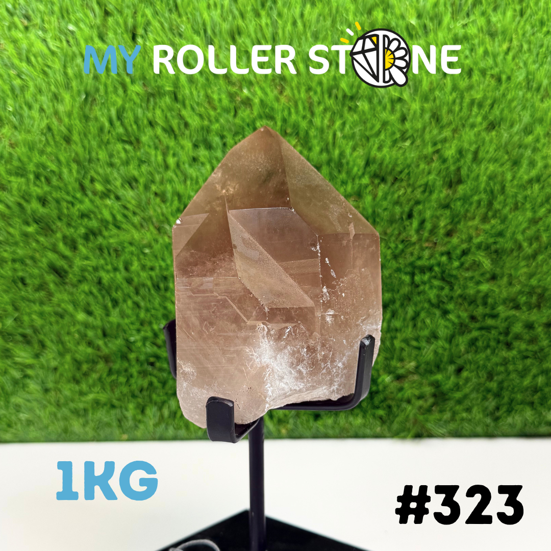 Quartz Fumé sur Support #323
