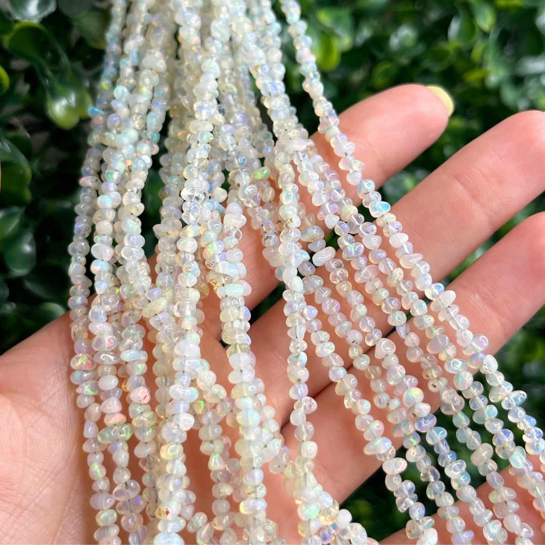 Perles Irrégulières Opale Éthiopienne