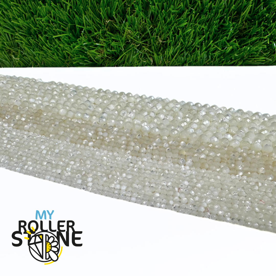 Perle Facettées en Nacre