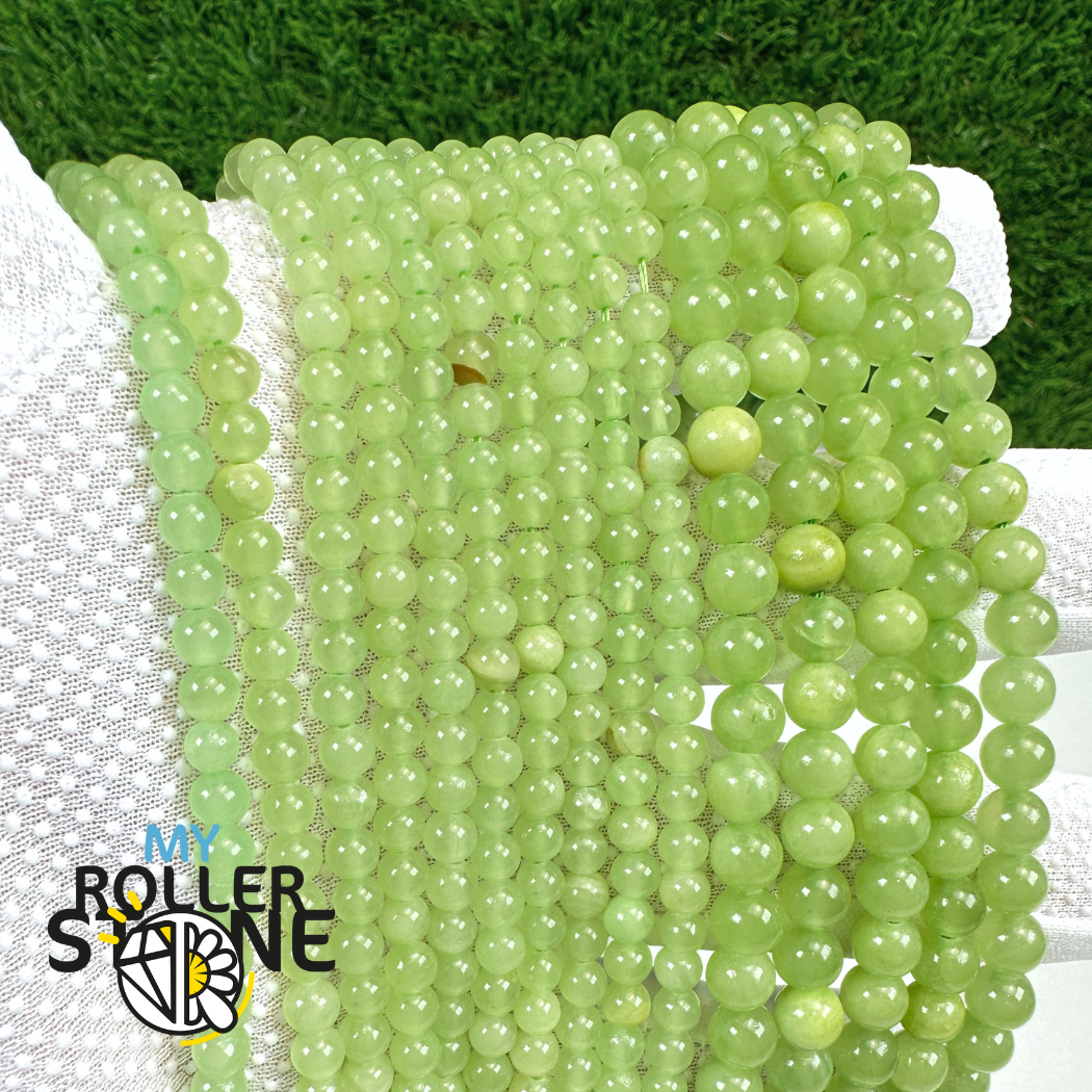 Perle Calcite verte 8 MM