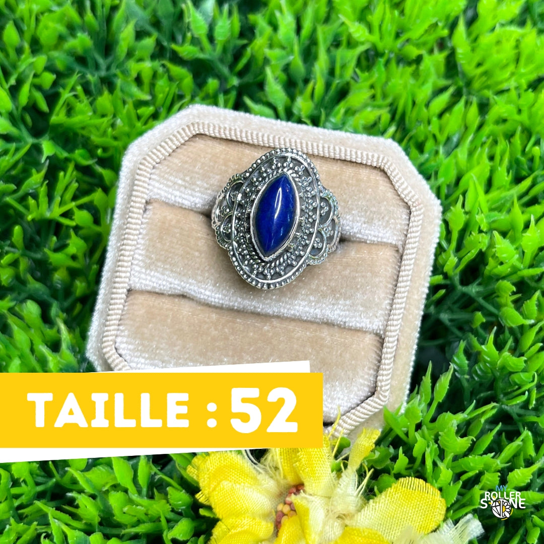 Bague Argent 925 Lapis Lazuli #189