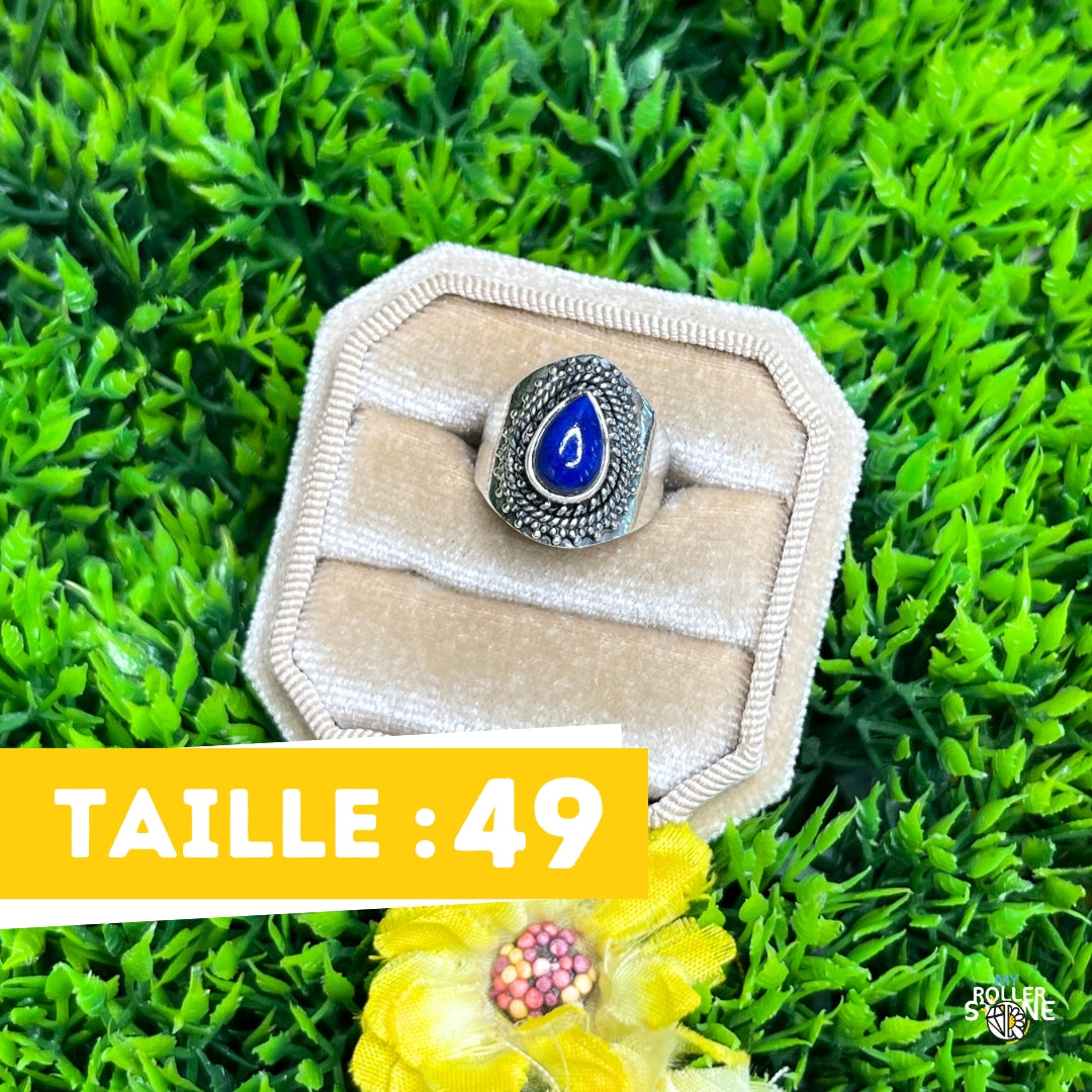 Bague Argent 925 Lapis Lazuli #159