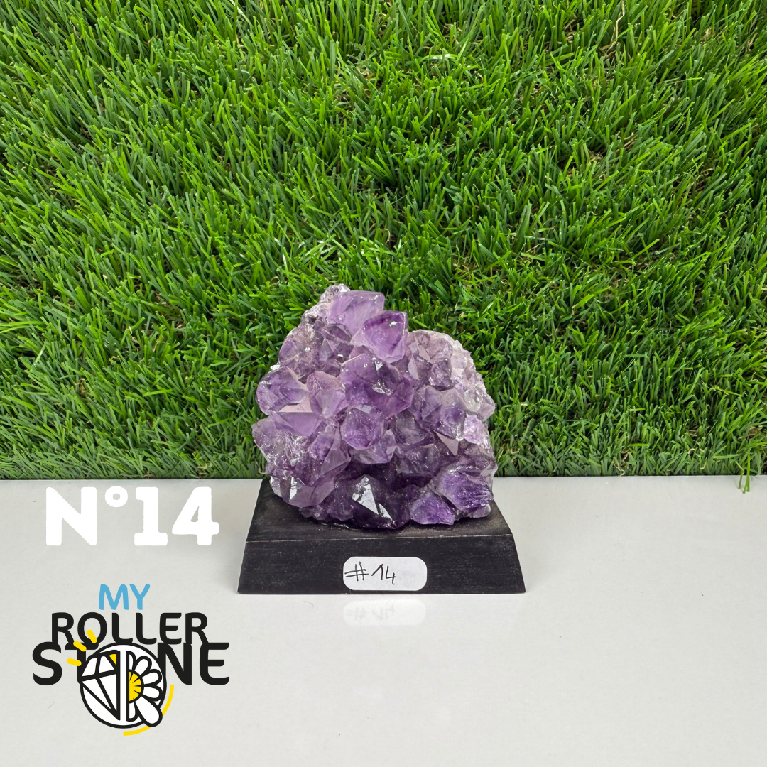 Améthyste sur socle