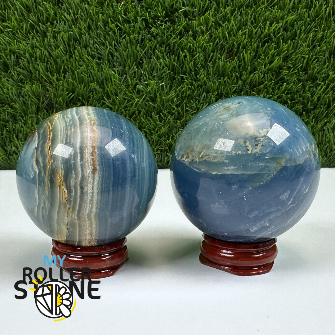 Sphère Onyx Bleu