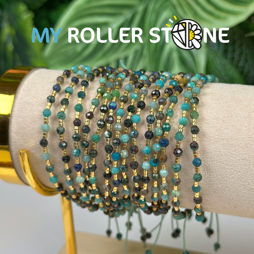 Bracelet Ajustable Chrysocolle