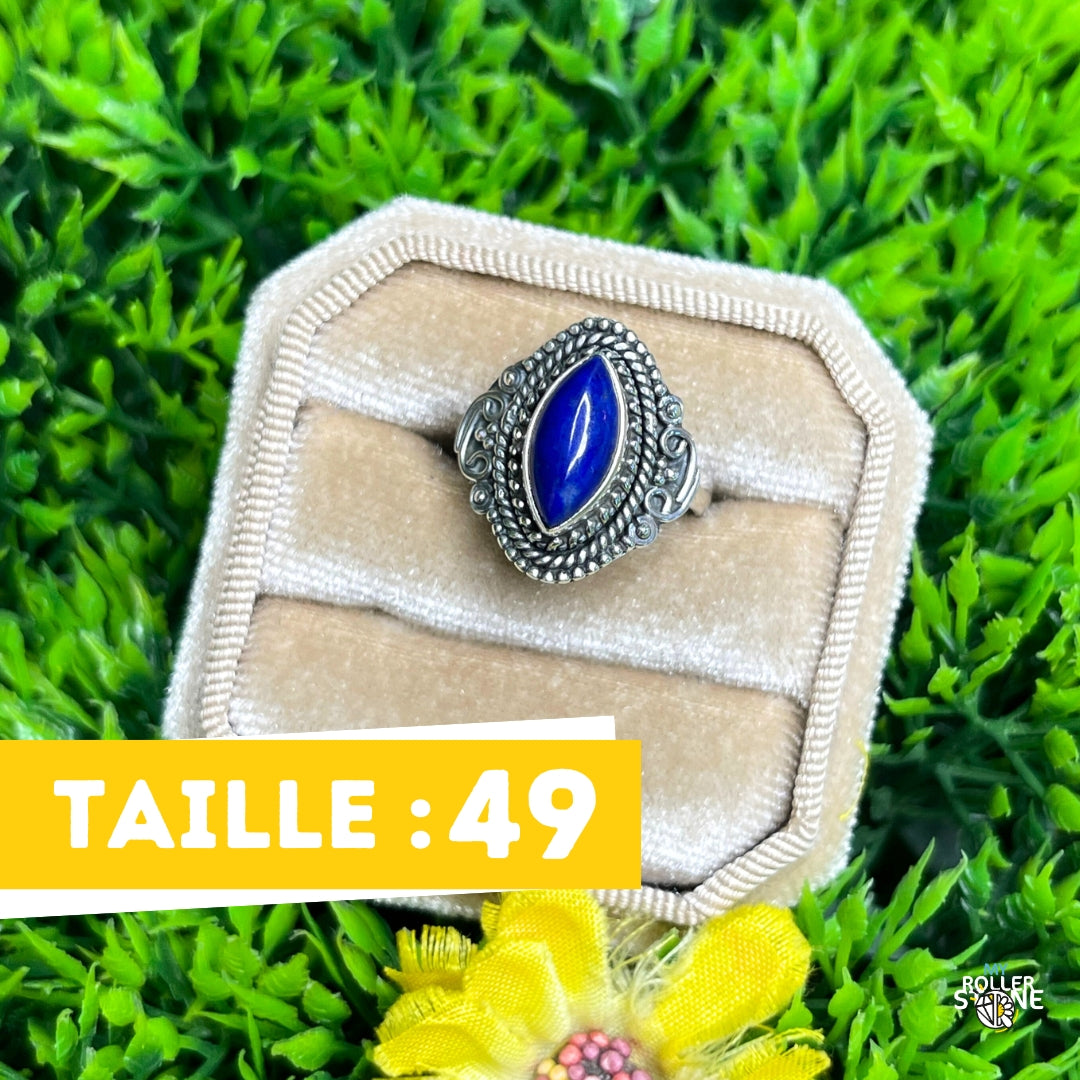 Bague Argent 925 Lapis Lazuli #158