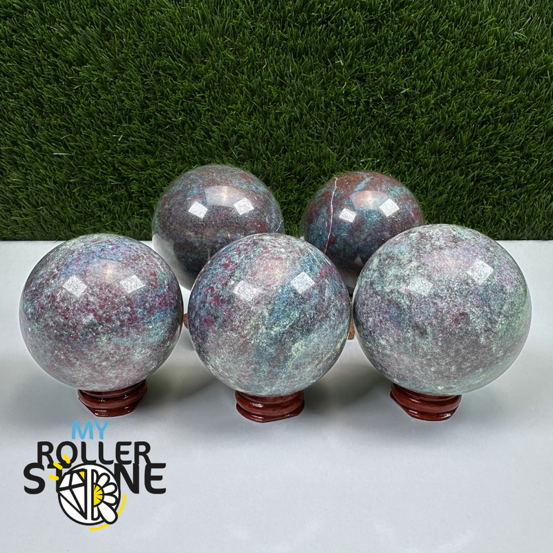 Sphère Rubis Fuchsite