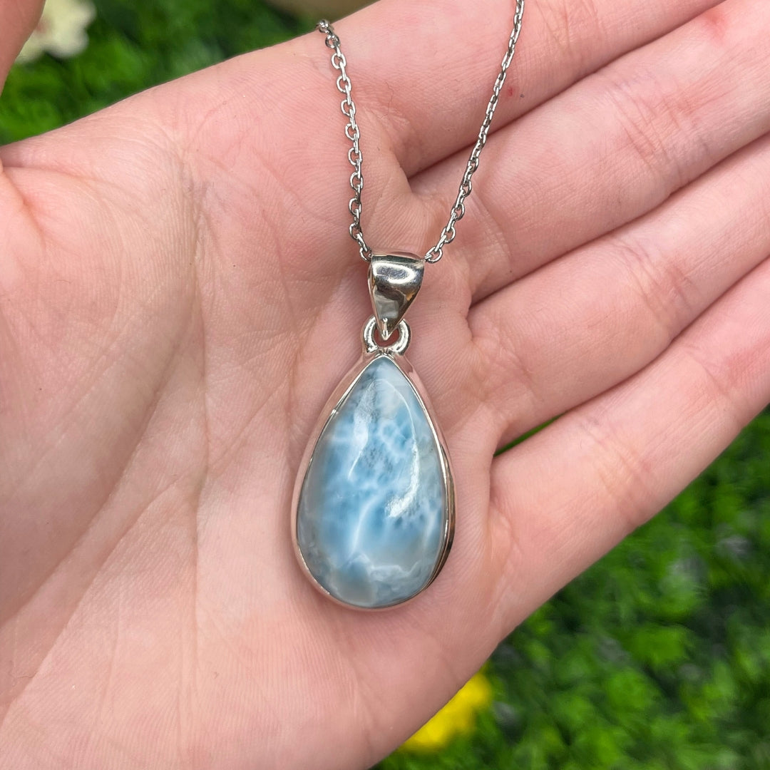 Pendentif Larimar Argent #4