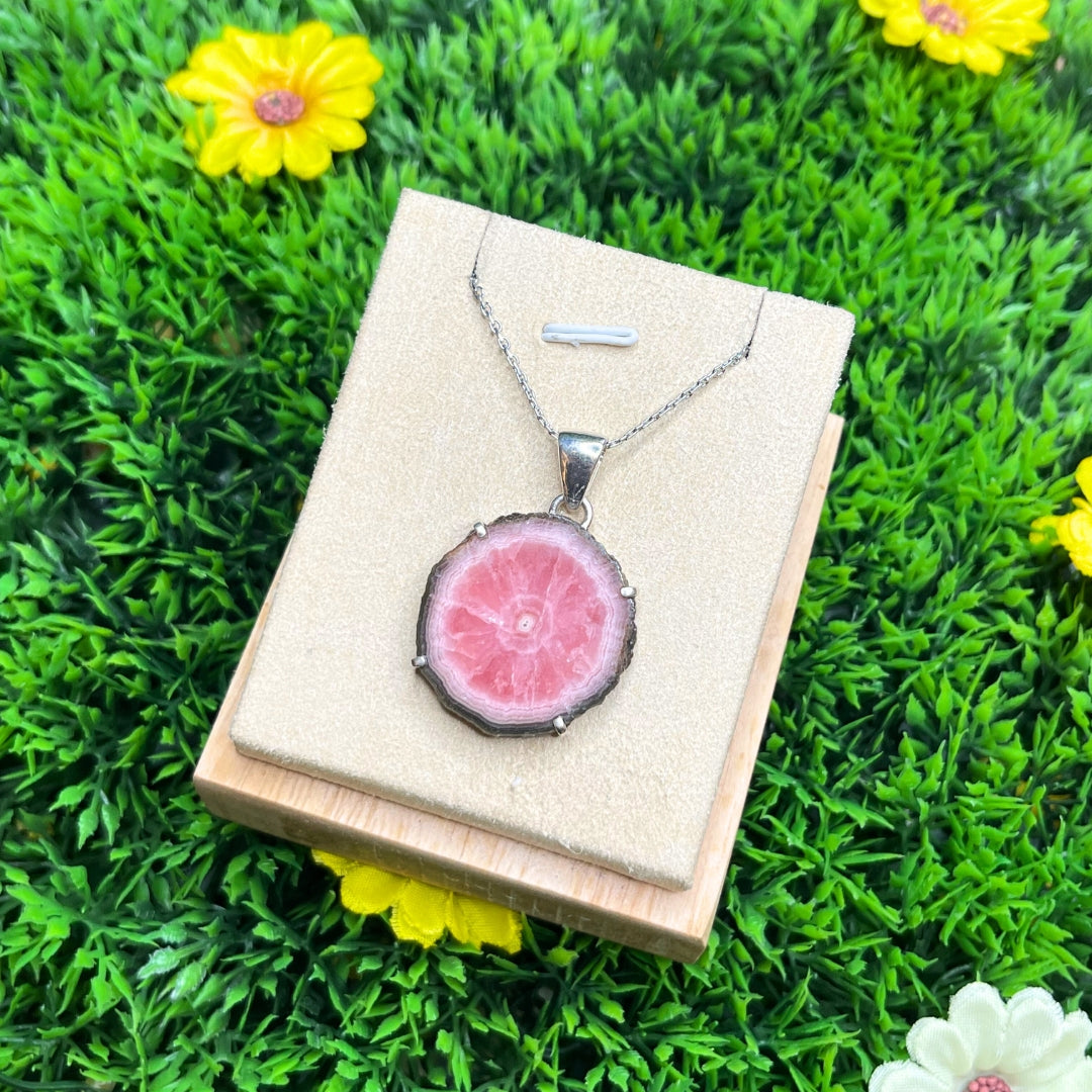 Pendentif Rhodochrosite Stalactite #2