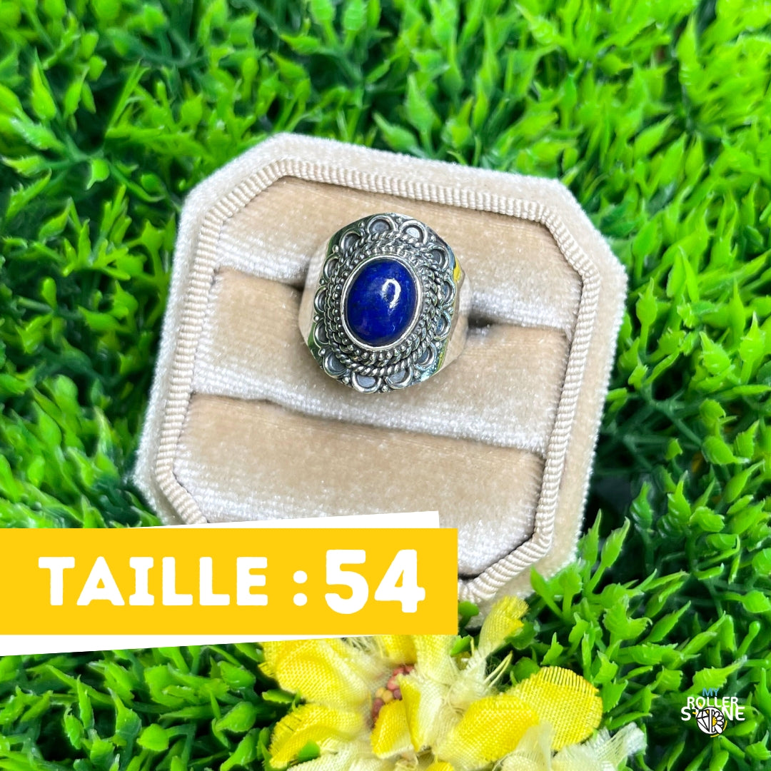 Bague Argent 925 Lapis Lazuli #194