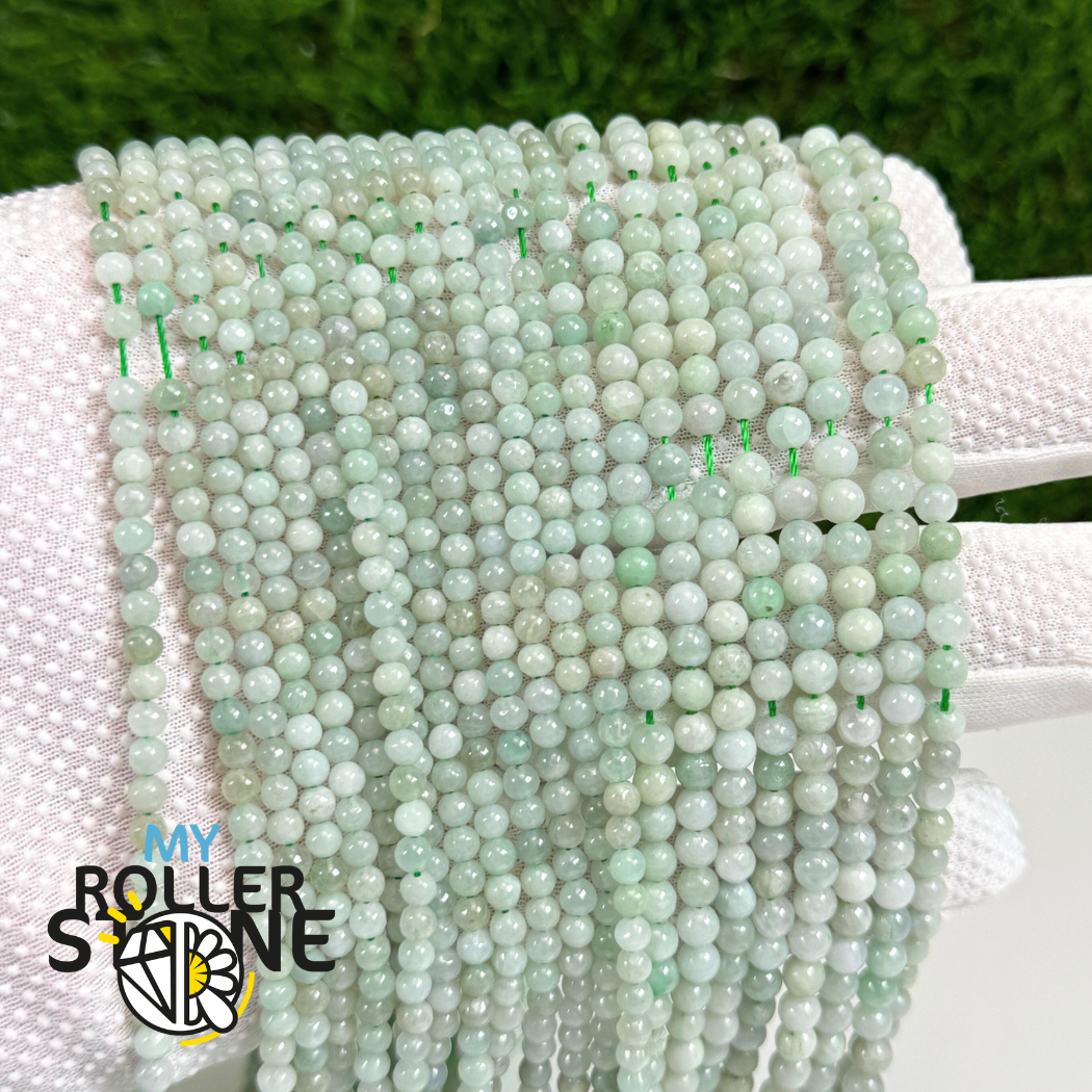 Perles de Jade Vert de Birmanie