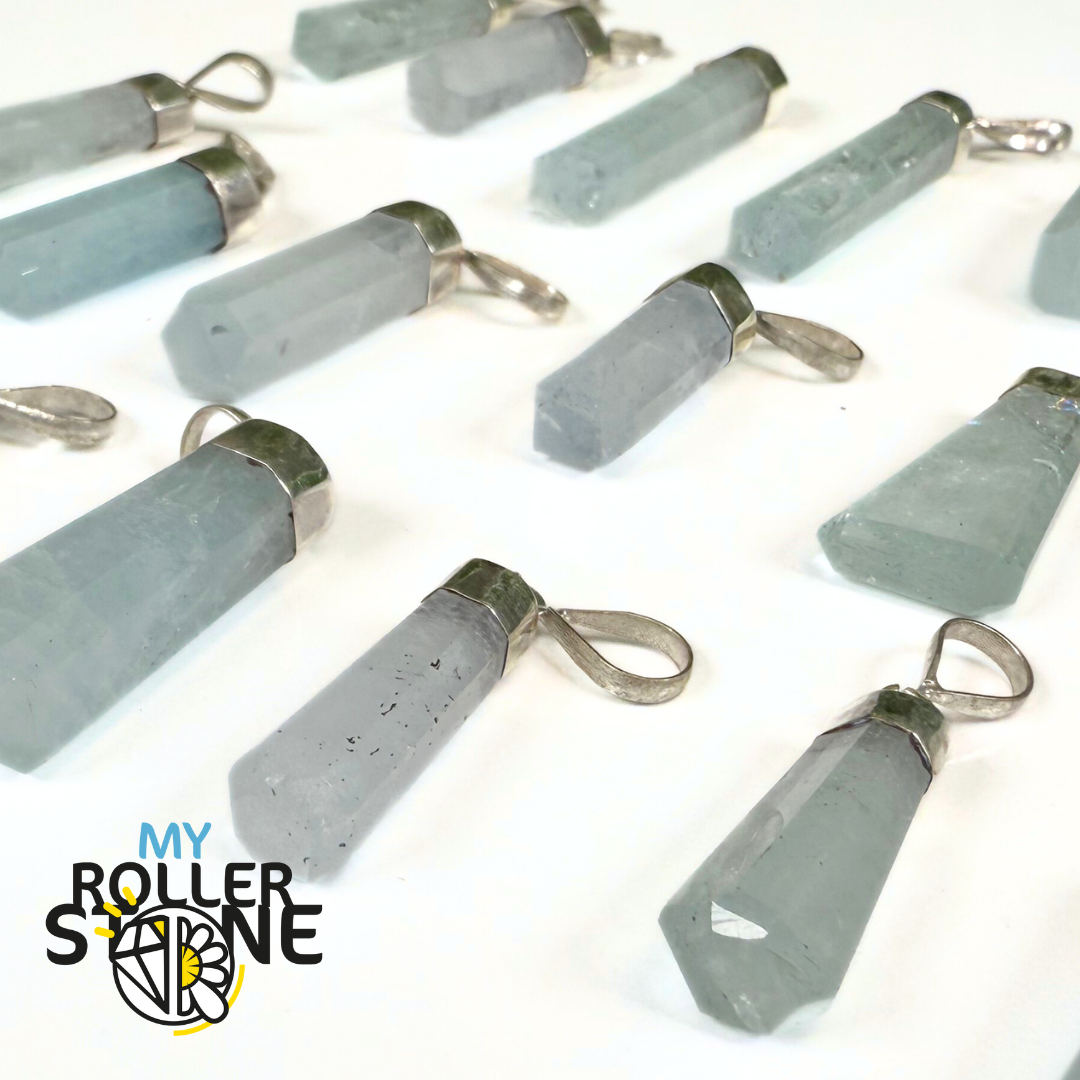 Pendentif Aigue-Marine et Argent