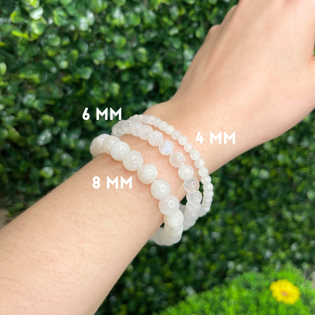 Bracelet en Pierre de Lune Sur-Mesure