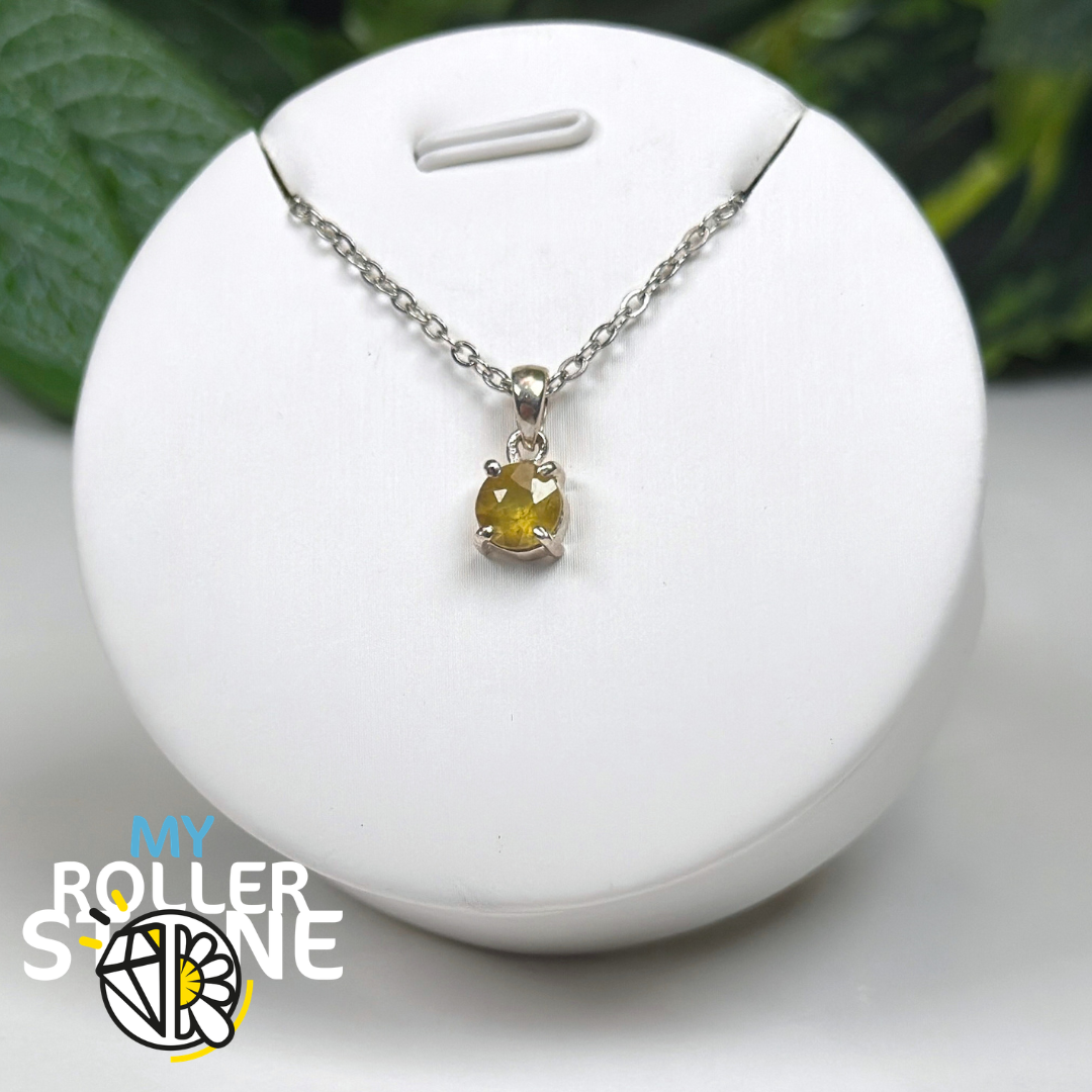Pendentif en Sphène Argent 925 #3