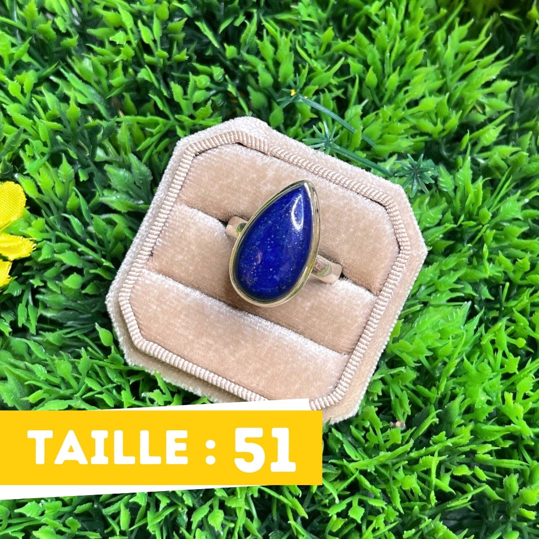 Bague Argent Lapis Lazuli #25