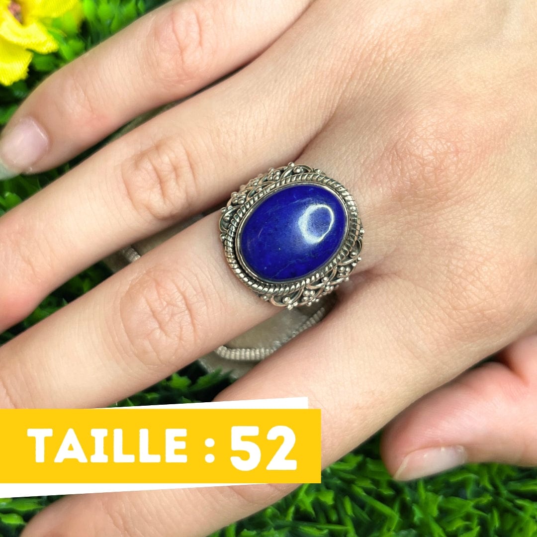 Bague Argent Lapis Lazuli #44