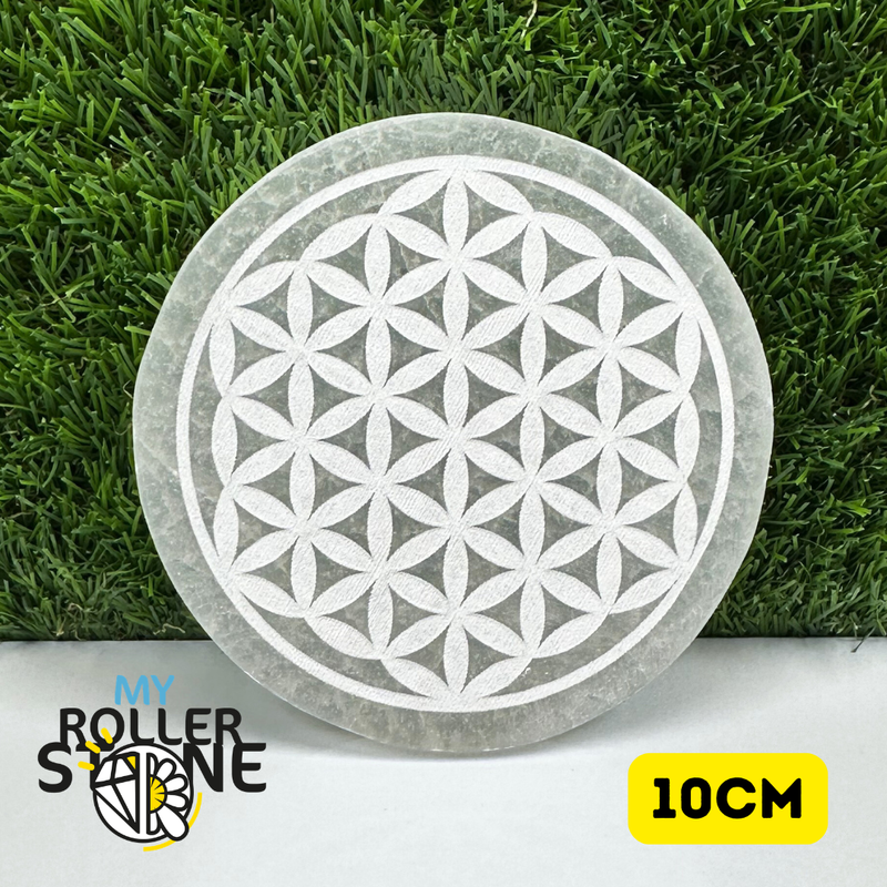 Fleur de vie en Selenite