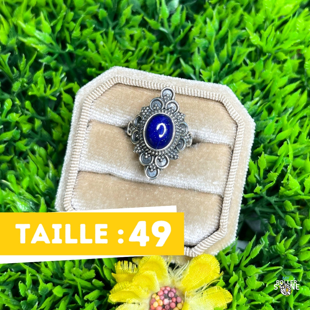 Bague Argent 925 Lapis Lazuli #150
