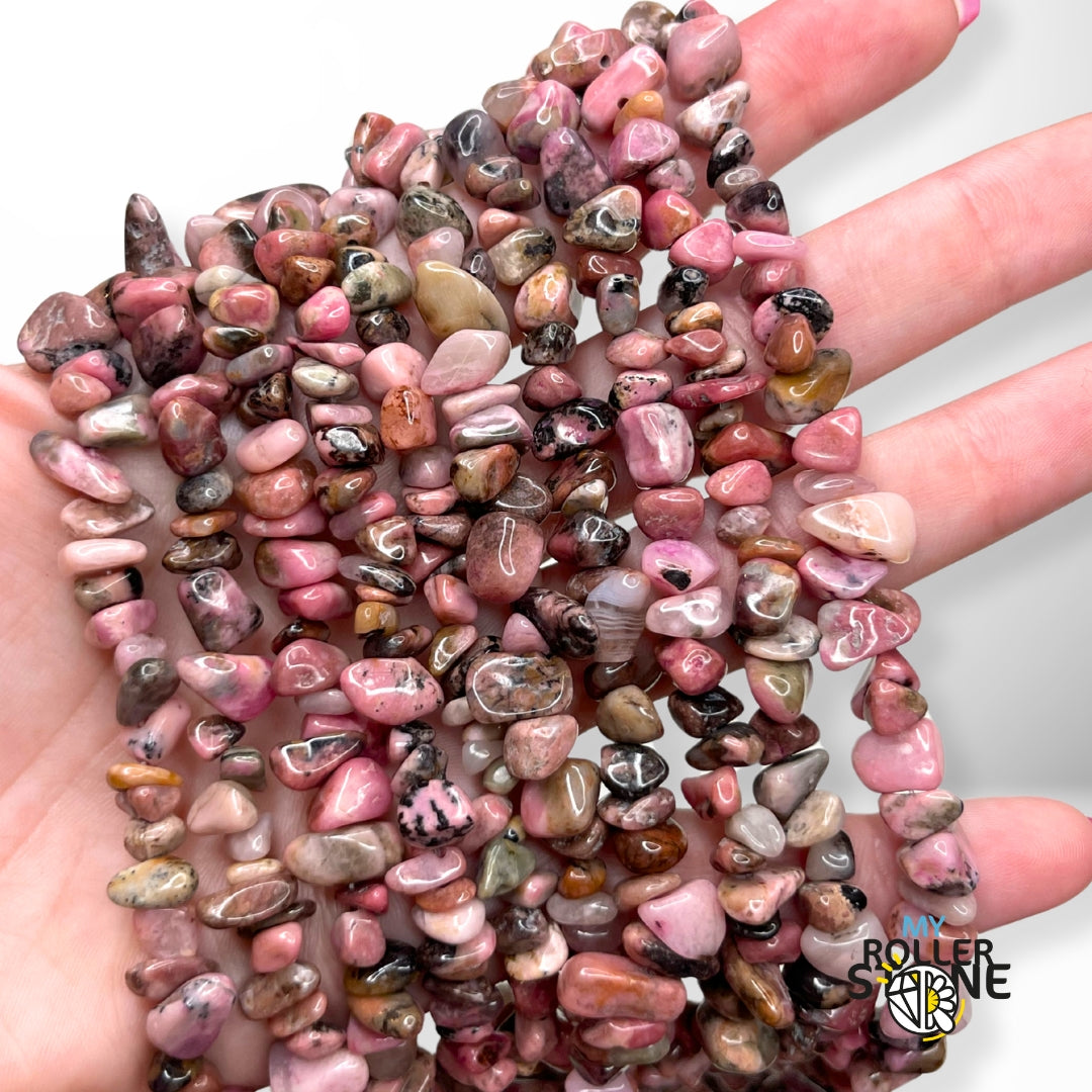 Perle Chips Rhodonite Australienne 40 CM