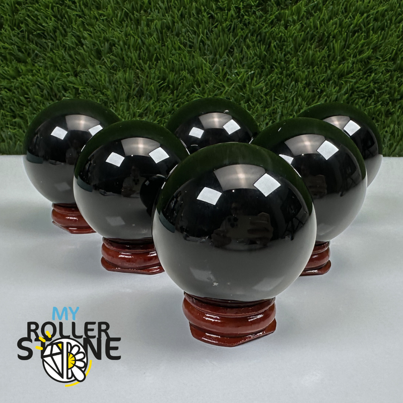 Sphère Obsidienne Œil Céleste (Arc-en-Ciel)