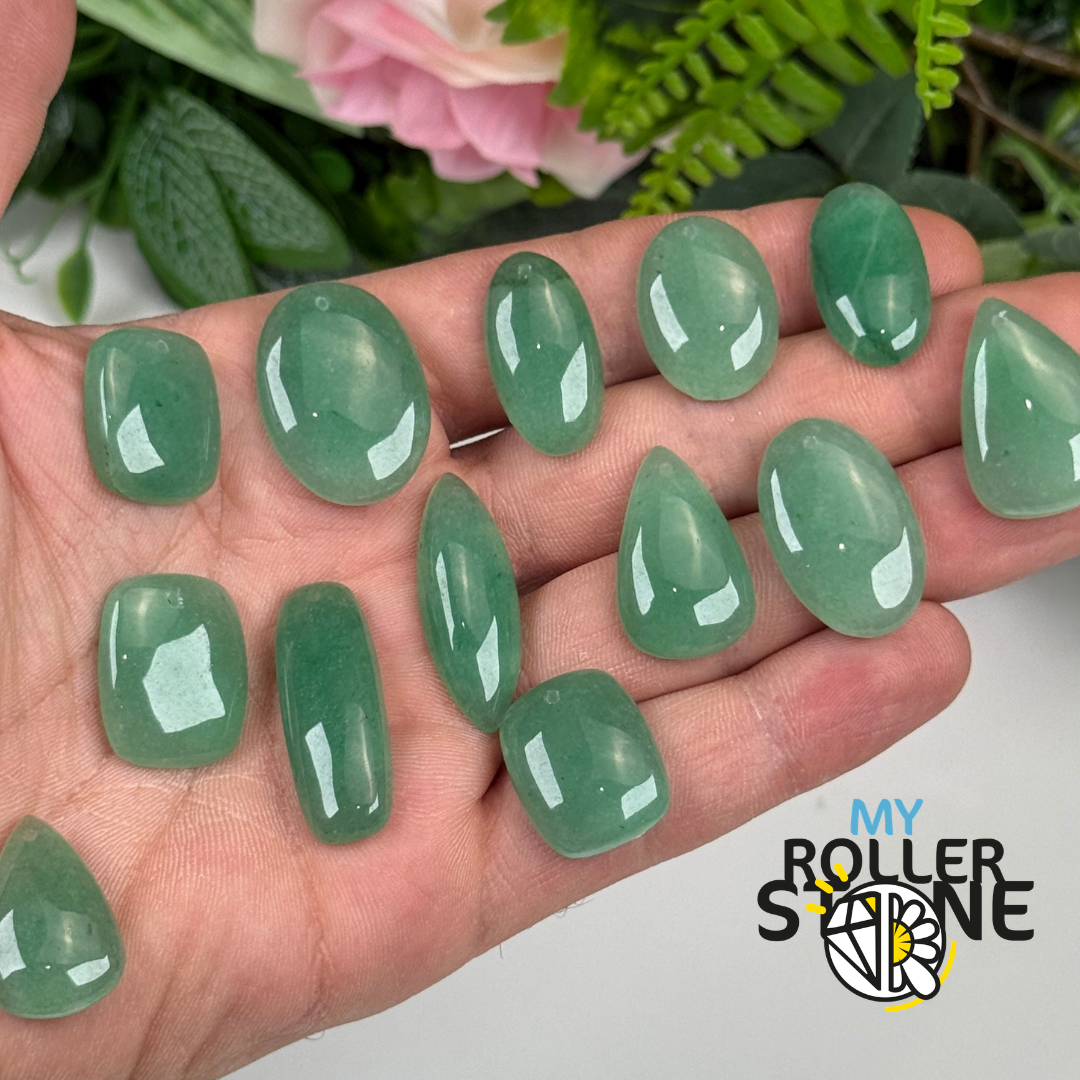 Pendentif Aventurine Percé 5A