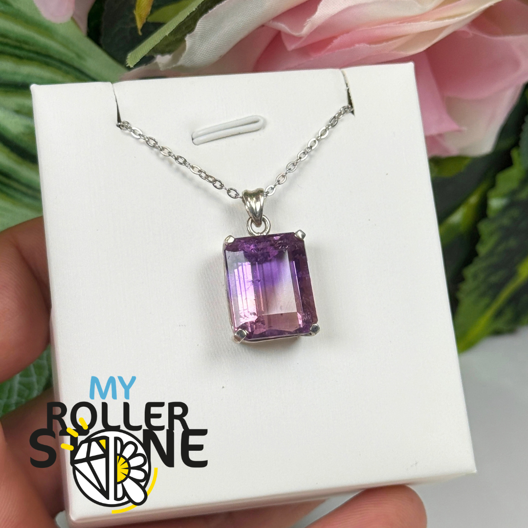 Pendentif Amétrine et Argent 925 #2S