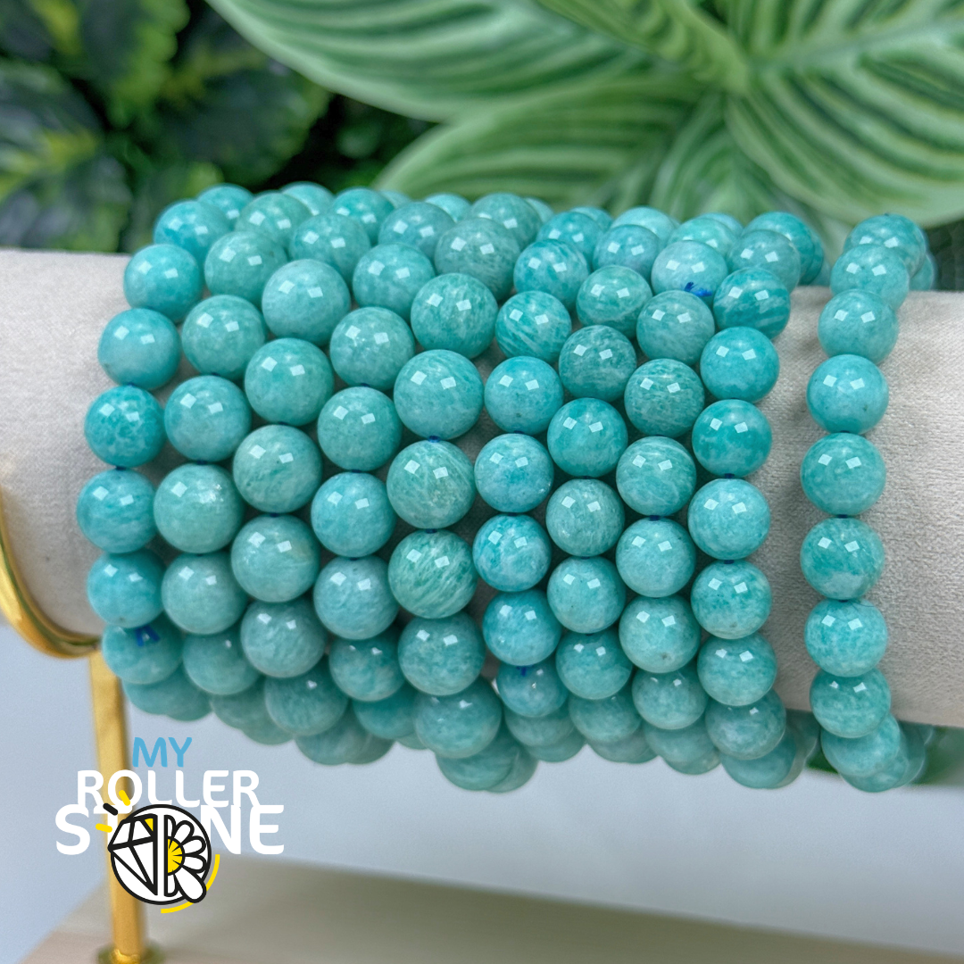 Bracelet Amazonite Mozambique 6A