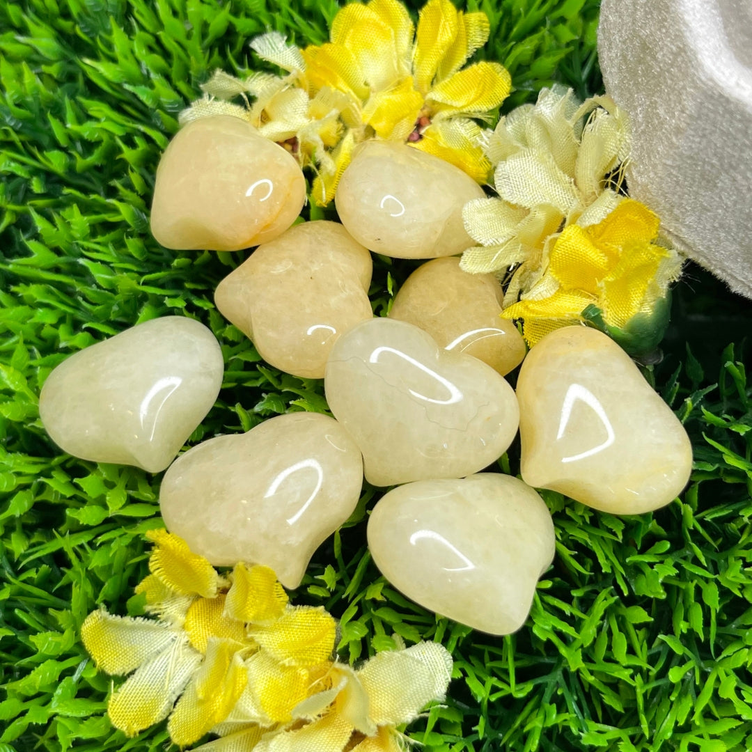 Coeur Aventurine Jaune