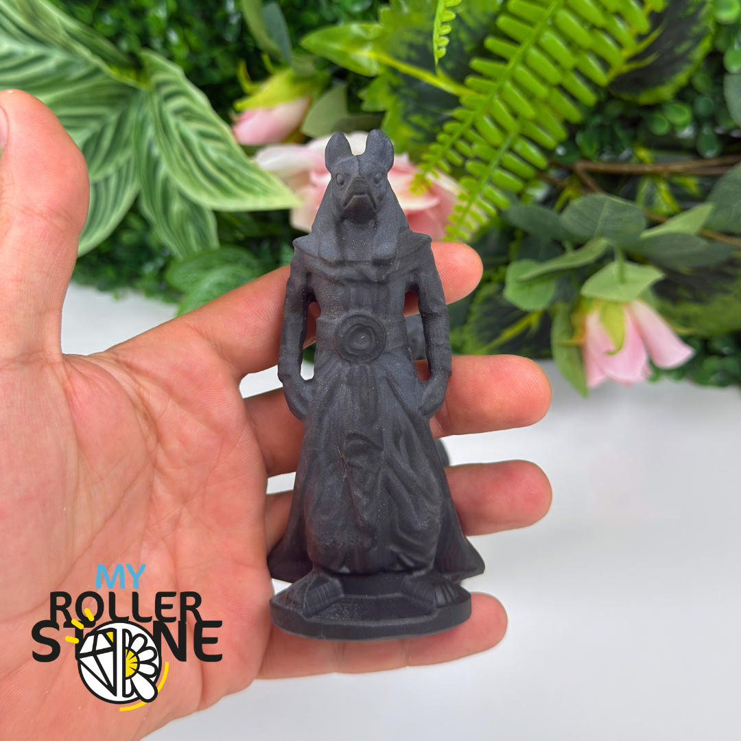 Anubis en Obsidienne noire
