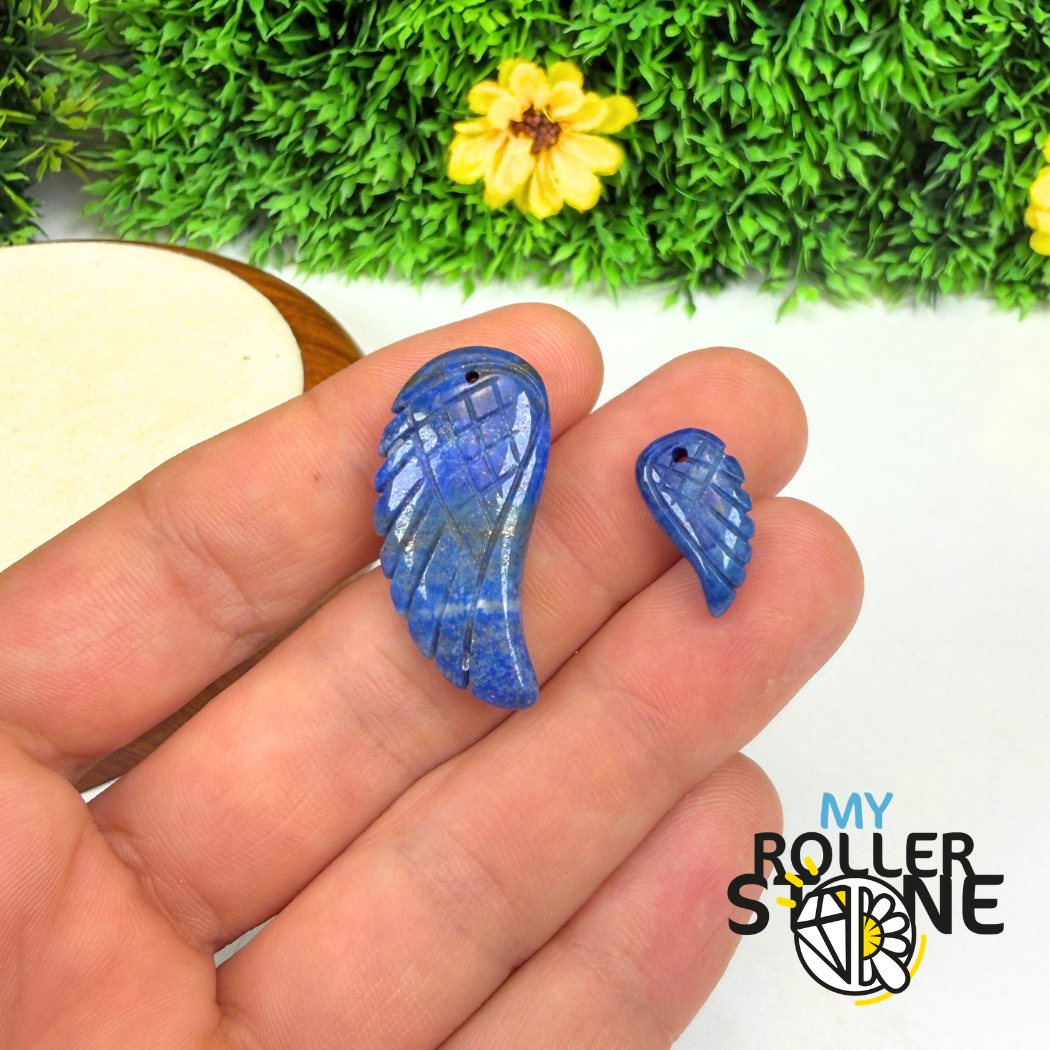 Pendentif Aile d'Ange Lapis Lazuli