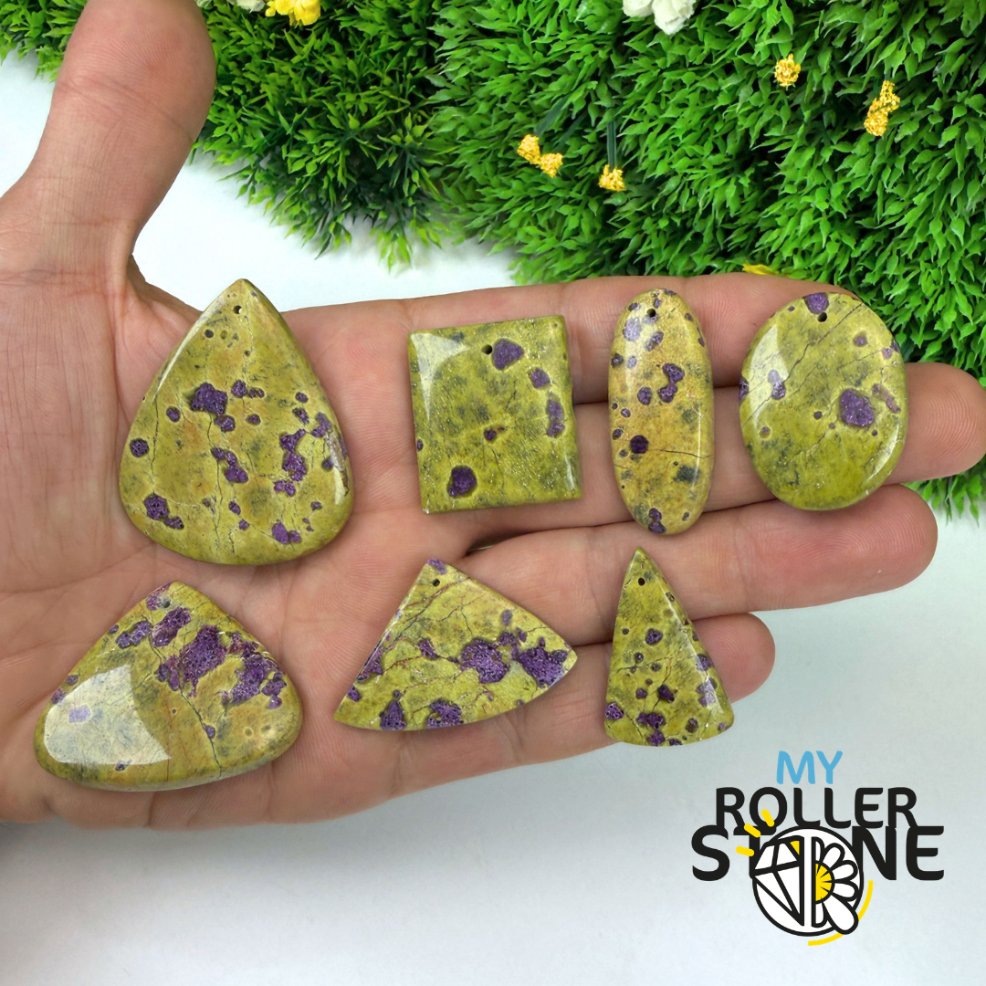 Pendentif Atlantisite 5A percé
