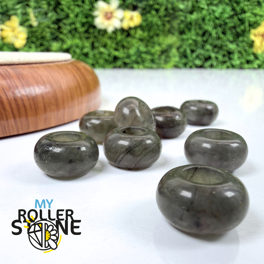 Perle Labradorite Grand Trou