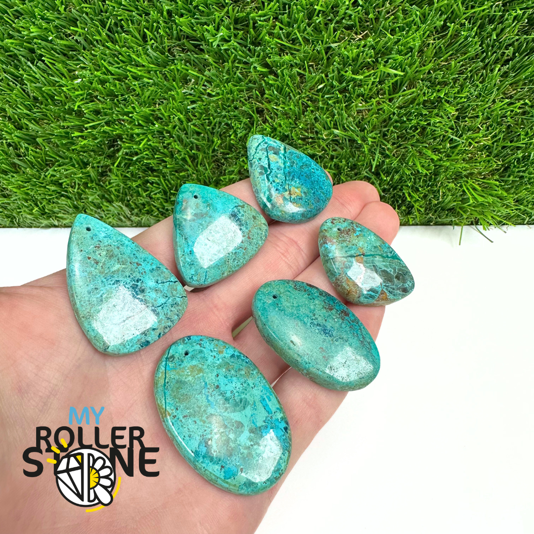 Pendentif Percé Shattuckite 5A