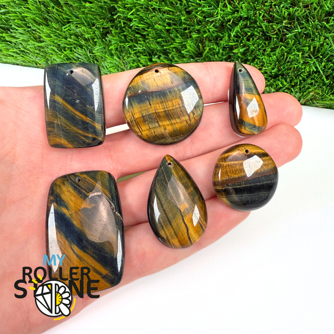 Pendentif Oeil de Faucon Percé 5A