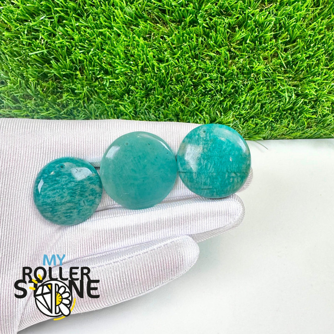 Pendentif Amazonite bleue