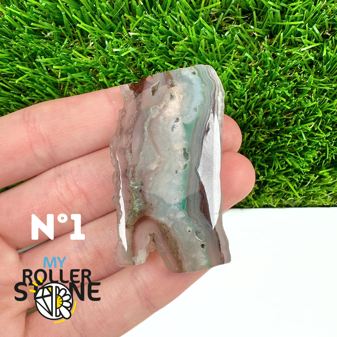 Pendentif Percé Aquaprase tranche 5A