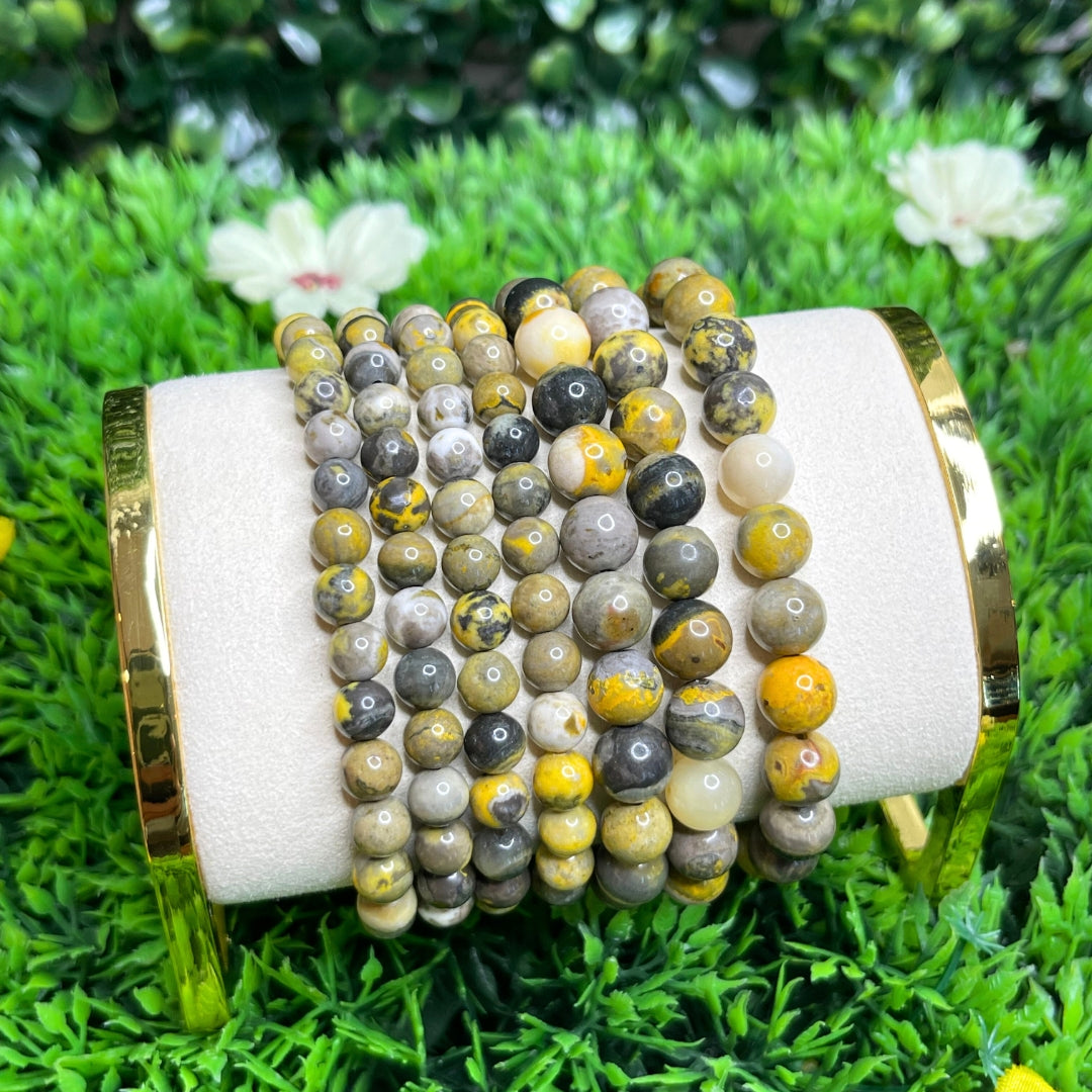 Bracelet Jaspe Bumblebee Sur-Mesure