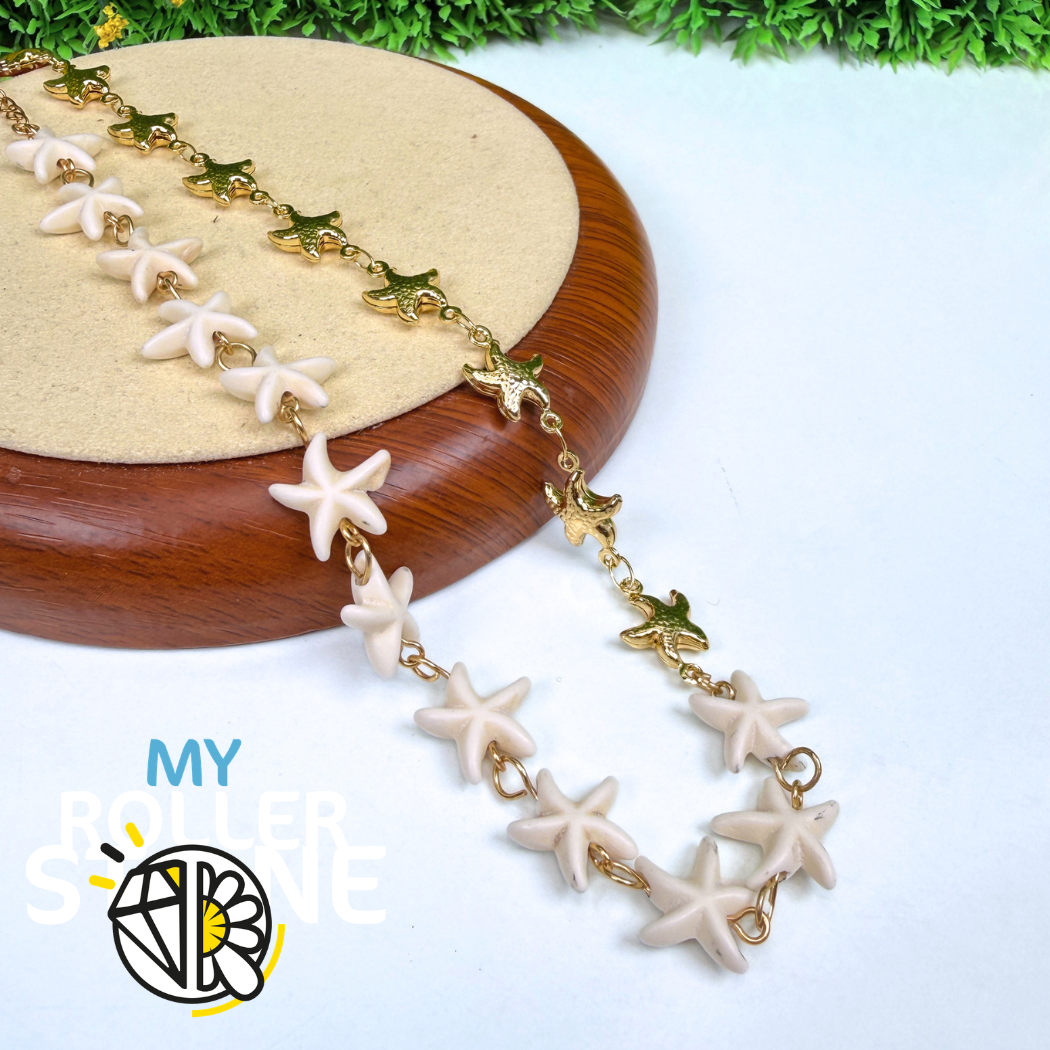 Collier Étoile de Mer Duo Acier inoxydable
