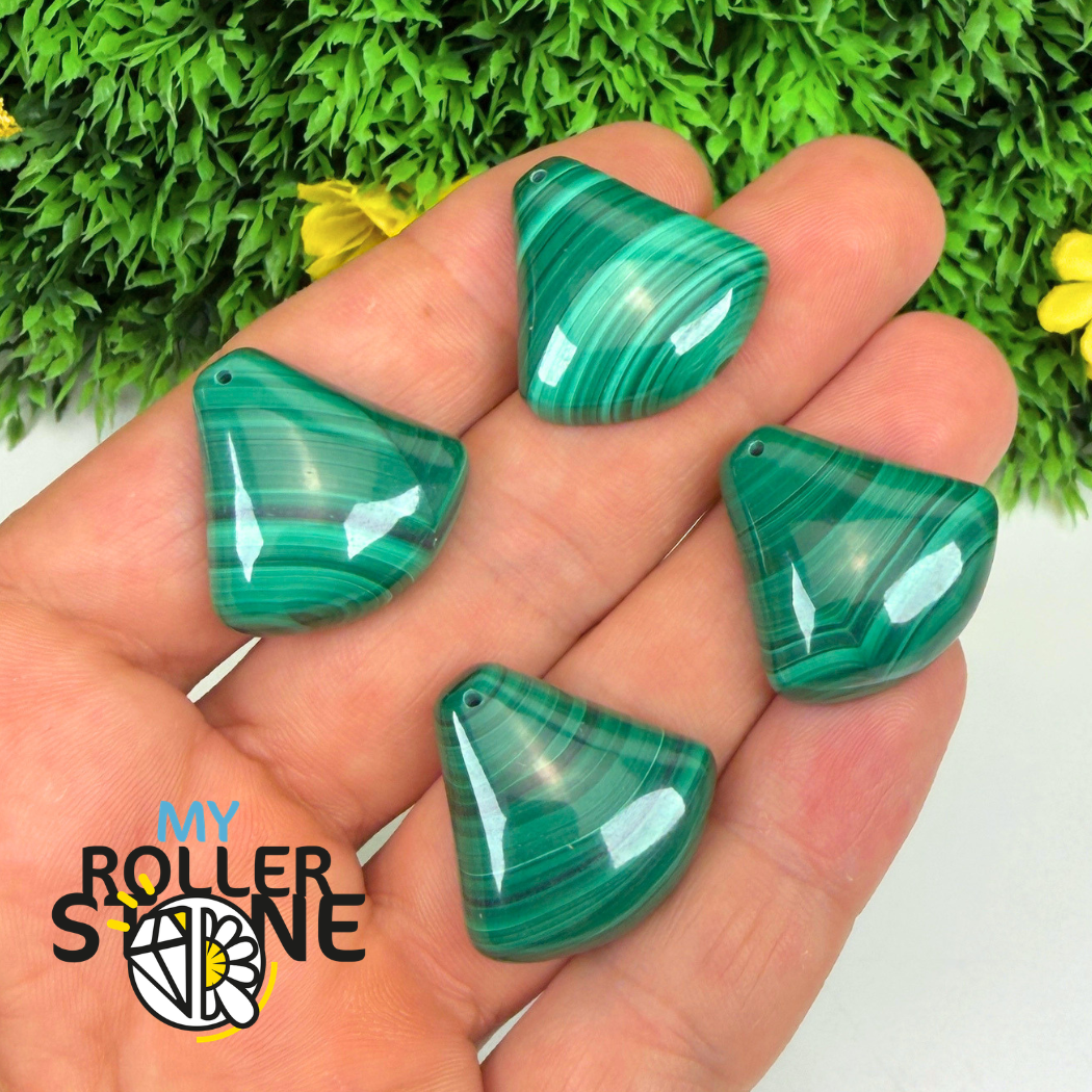 Pendentif Pierre malachite