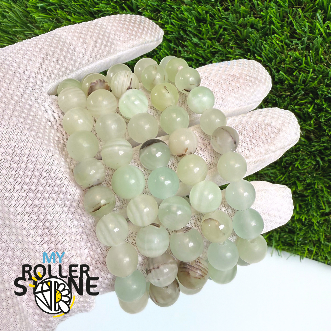 Bracelet en Calcite verte