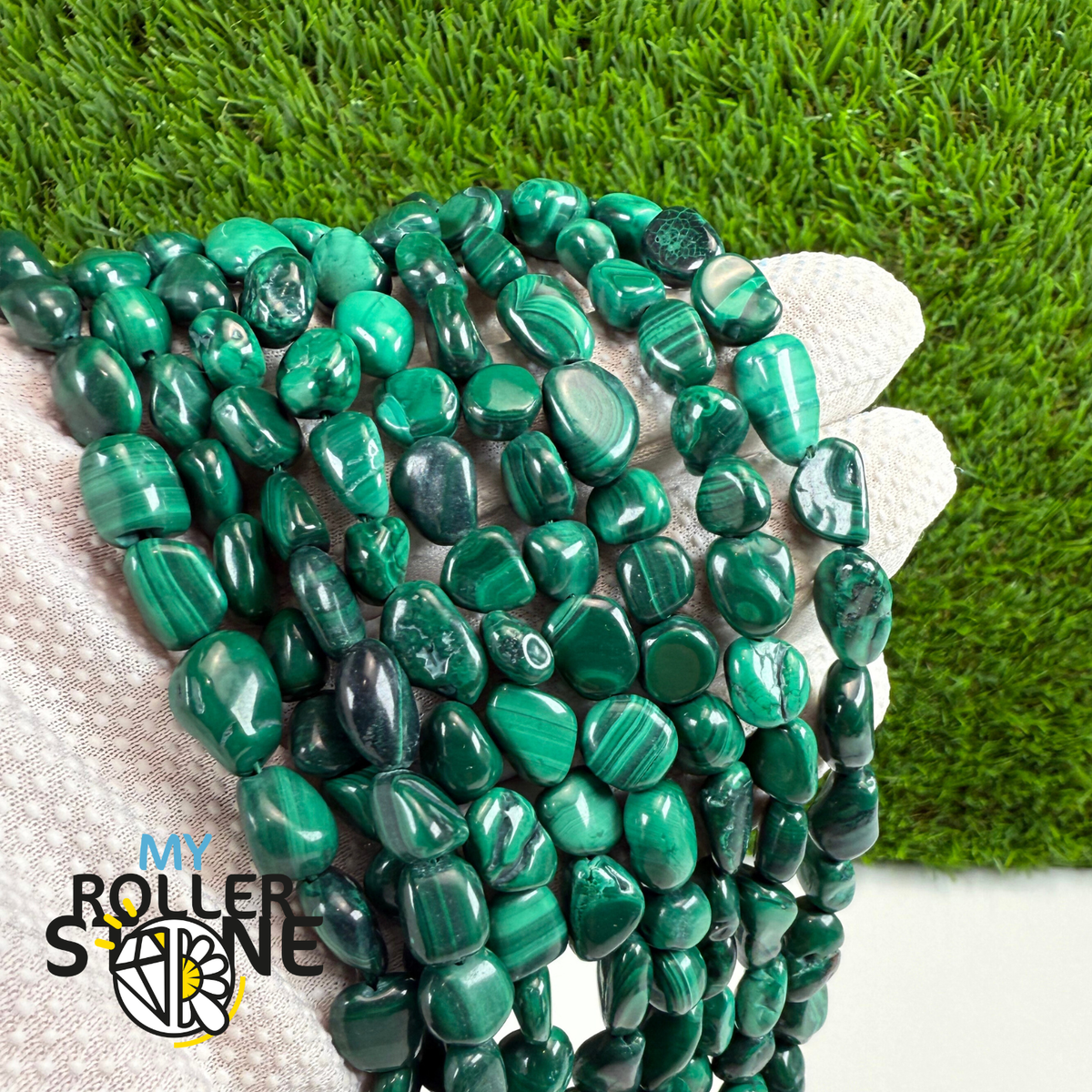 Perle Baroque Malachite