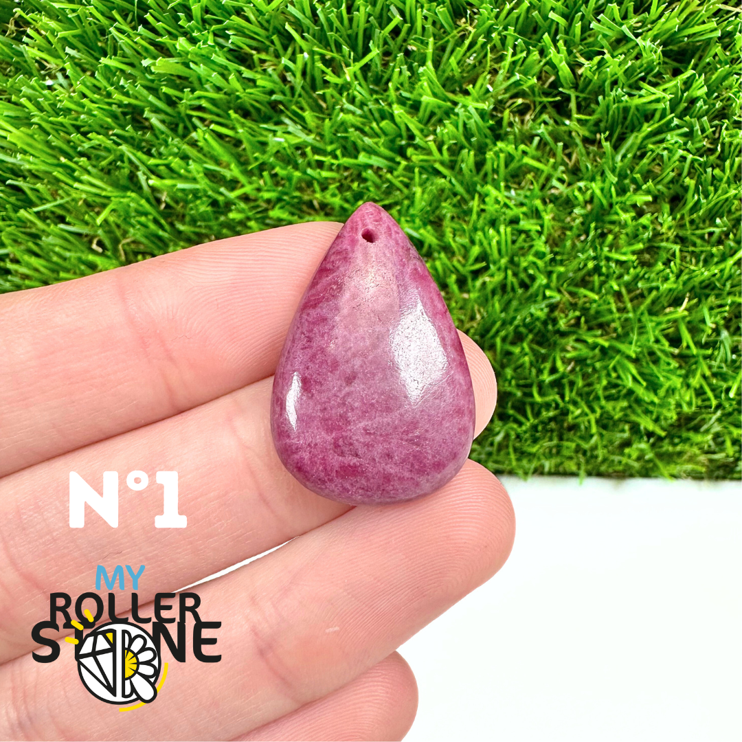 Pendentif Percé Rubis 3A